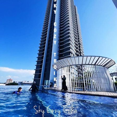 Sky Cozy Troika Residence, 1 Bedroom 4-6 Pax, 2 Bedrooms 6-8 Pax, Pool Vew, Sky & City View, Free Parking, Pool, Unlimited Wifi & Netflix Kota Bharu Eksteriør billede