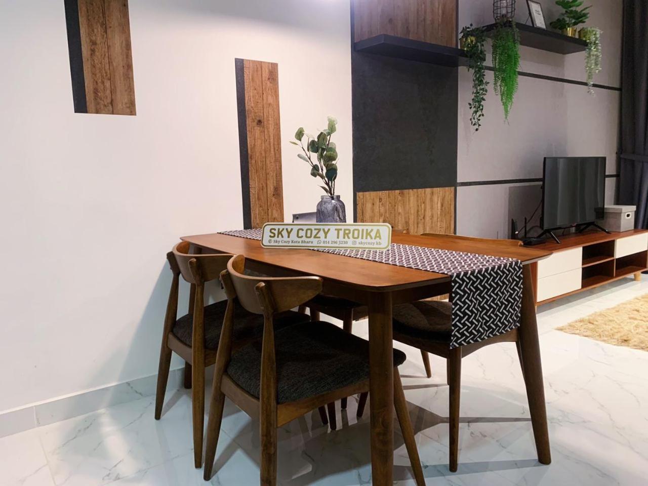 Sky Cozy Troika Residence, 1 Bedroom 4-6 Pax, 2 Bedrooms 6-8 Pax, Pool Vew, Sky & City View, Free Parking, Pool, Unlimited Wifi & Netflix Kota Bharu Eksteriør billede
