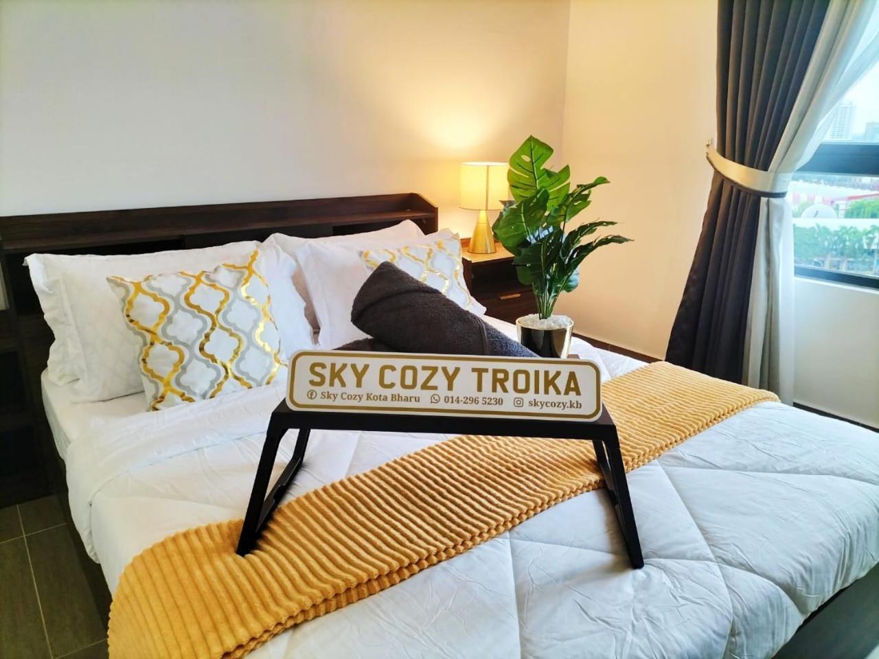Sky Cozy Troika Residence, 1 Bedroom 4-6 Pax, 2 Bedrooms 6-8 Pax, Pool Vew, Sky & City View, Free Parking, Pool, Unlimited Wifi & Netflix Kota Bharu Eksteriør billede