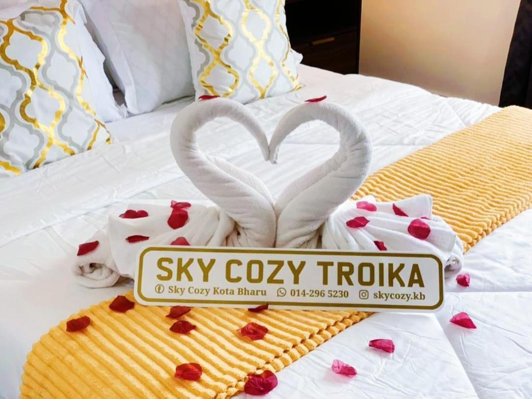 Sky Cozy Troika Residence, 1 Bedroom 4-6 Pax, 2 Bedrooms 6-8 Pax, Pool Vew, Sky & City View, Free Parking, Pool, Unlimited Wifi & Netflix Kota Bharu Eksteriør billede