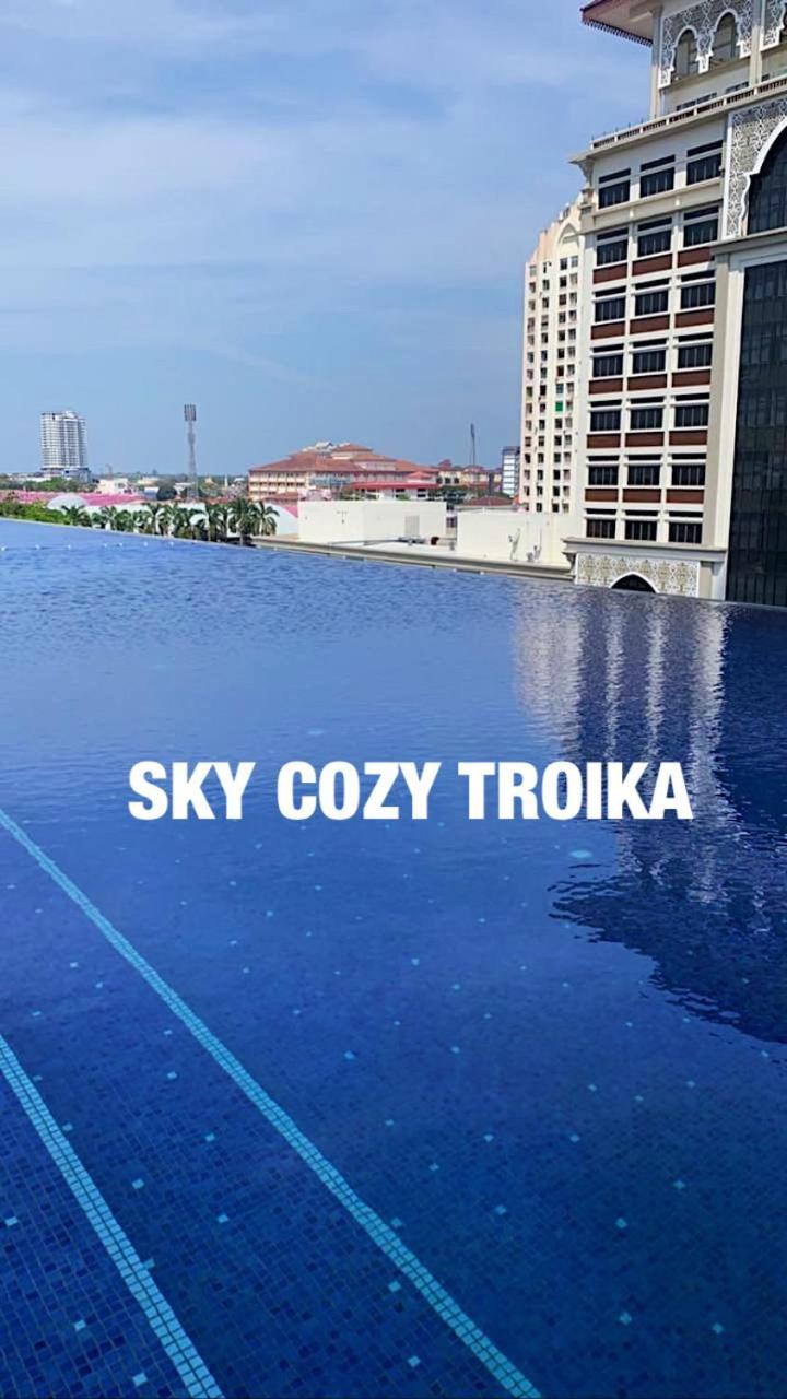 Sky Cozy Troika Residence, 1 Bedroom 4-6 Pax, 2 Bedrooms 6-8 Pax, Pool Vew, Sky & City View, Free Parking, Pool, Unlimited Wifi & Netflix Kota Bharu Eksteriør billede