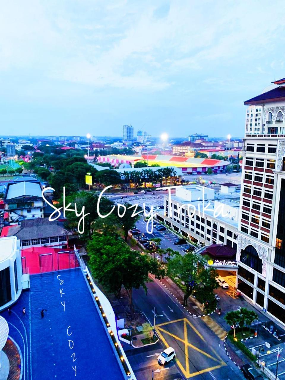 Sky Cozy Troika Residence, 1 Bedroom 4-6 Pax, 2 Bedrooms 6-8 Pax, Pool Vew, Sky & City View, Free Parking, Pool, Unlimited Wifi & Netflix Kota Bharu Eksteriør billede