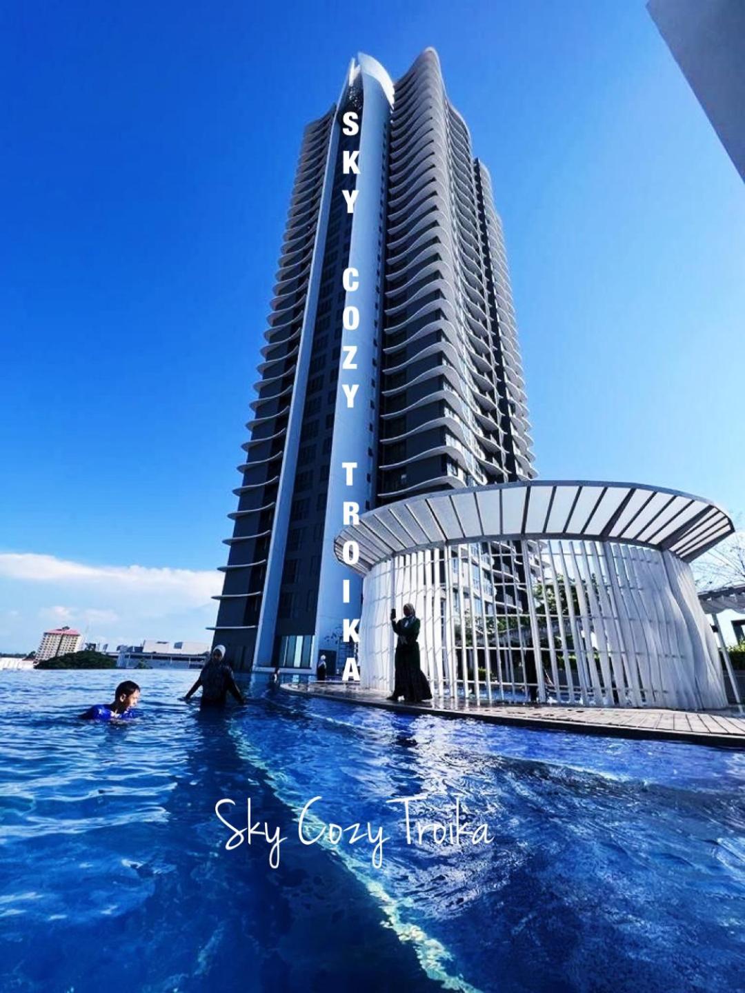 Sky Cozy Troika Residence, 1 Bedroom 4-6 Pax, 2 Bedrooms 6-8 Pax, Pool Vew, Sky & City View, Free Parking, Pool, Unlimited Wifi & Netflix Kota Bharu Eksteriør billede
