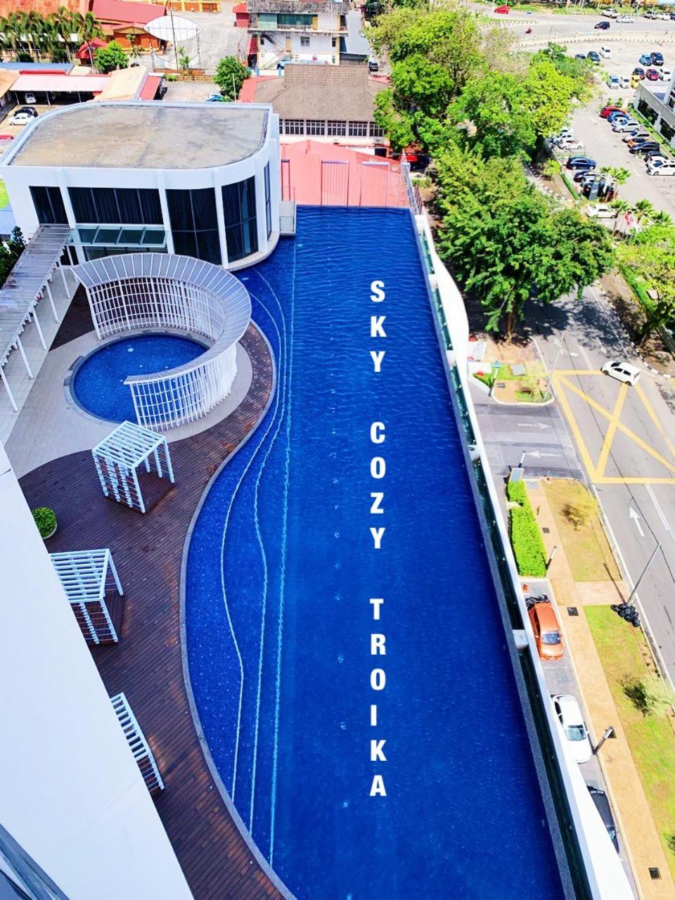 Sky Cozy Troika Residence, 1 Bedroom 4-6 Pax, 2 Bedrooms 6-8 Pax, Pool Vew, Sky & City View, Free Parking, Pool, Unlimited Wifi & Netflix Kota Bharu Eksteriør billede